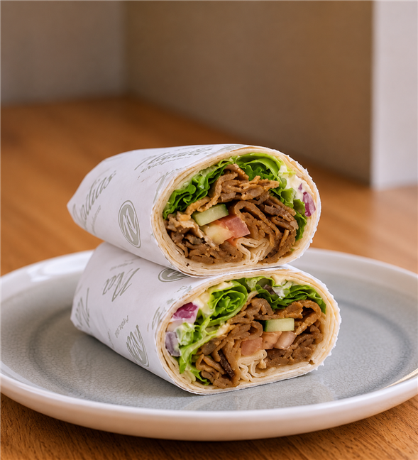 WRAP SHAWARMA m. beef