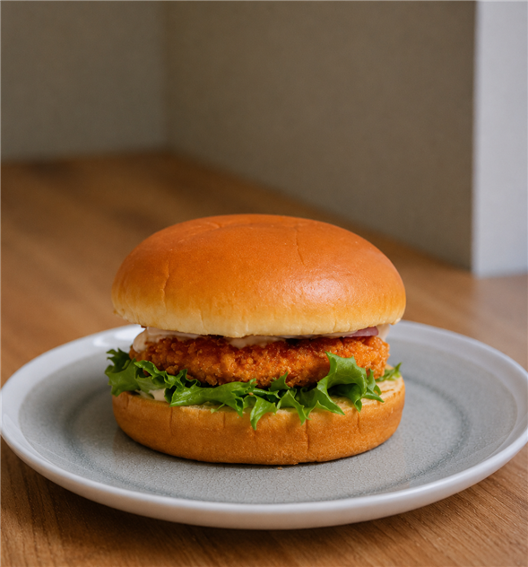 Vegan Chicken Burger
