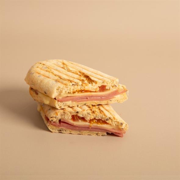 Panini with Ham and Cheese